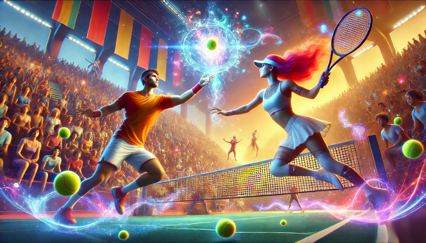 Immerse yourself in fantasy tennis with KnightSofvaloria!